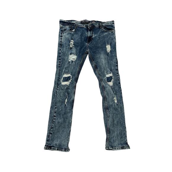 Another Hype Piece  AHP Men's Distressed Jeans Size 40 x 34 - Picture 1 of 4